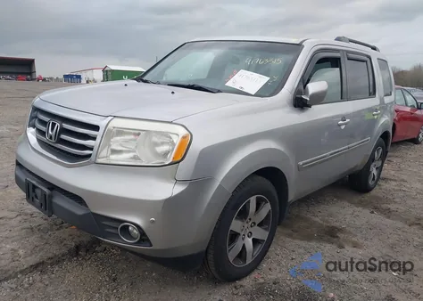 2012 Honda Pilot Touring из США, поврежденный, VIN 5FNYF4H92CB069693